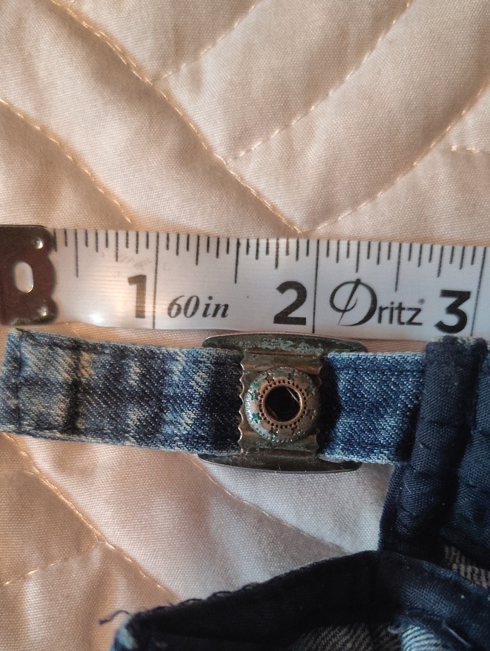 Wait Y2k Retro Street Wear Grunge Blue washed Denim Cabbie  Newsboy Cap - Picture 11 of 11